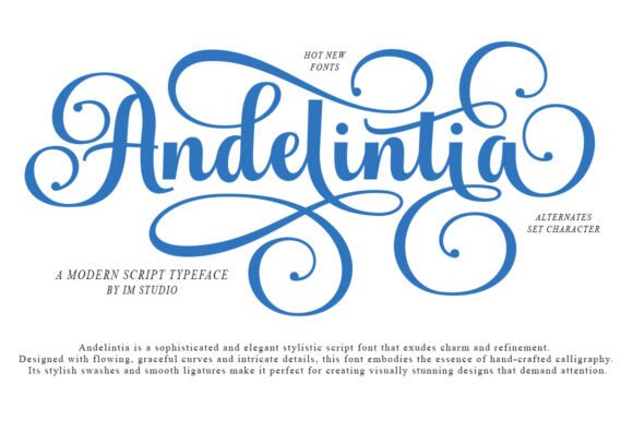Andelintia: A Font for Stories
