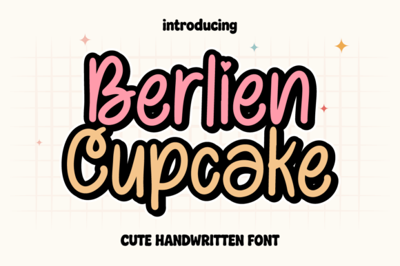 Berlien Cupcake: A Sweet Handwritten Font for Editorial Design