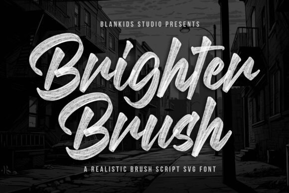 Brighter Brush: A Script Font for Digital Branding