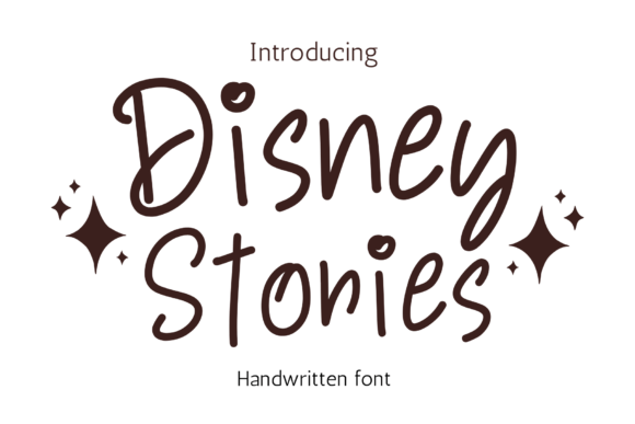 Disney Stories: A Playful Font for Modern Campaigns