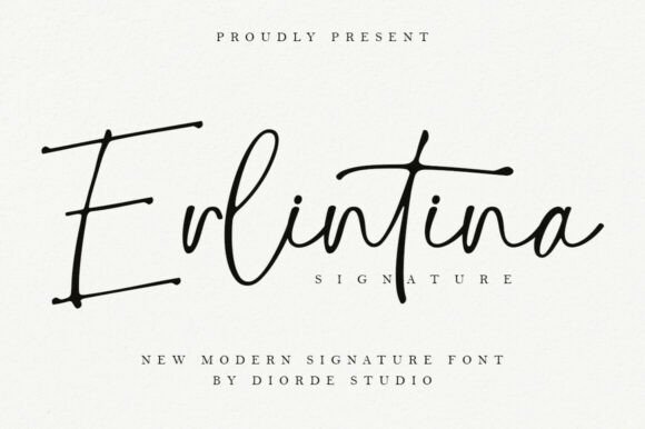 Erlintina: A Signature Font for Clearer Campaign Messages