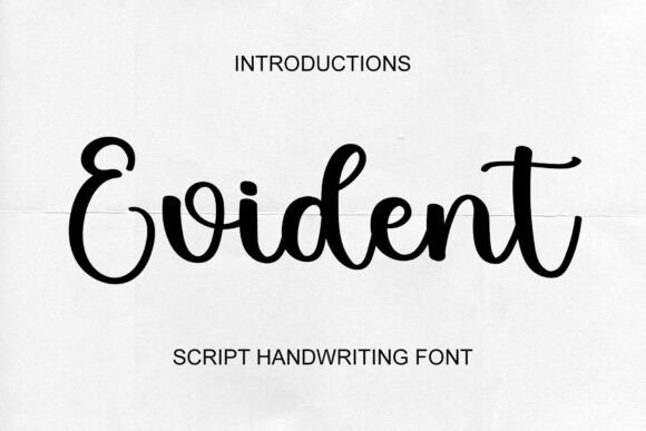 Evident: A Handwriting Font Built for Warm Web Design