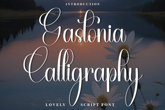 Gastonia Calligraphy: A Font for Engaging Digital Communication