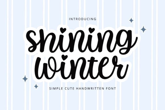 How Shining Winter Font Can Bring a Sweet Spark to Your Brand