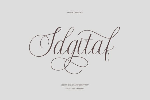 Idgitaf: A Font for Makers Who Craft with Character