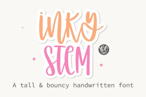 Inkystem Font Review: A Web Designer's Playful Tool
