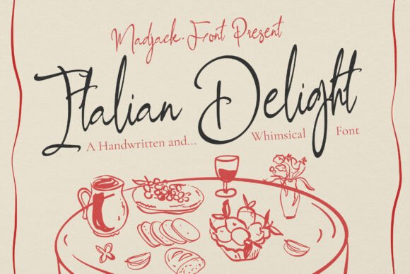 Italian Delight: A Font with Editorial Warmth