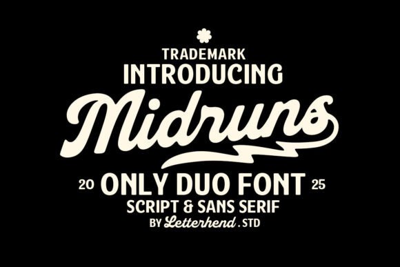Midruns: A Dynamic Font for Modern Digital Design