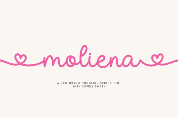 Moliena: A Font Review for Your Sweetest Brand Projects