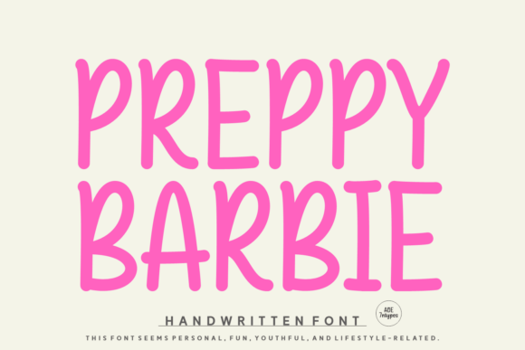 Preppy Barbie Font Review: A Warm Touch for Your Online Brand