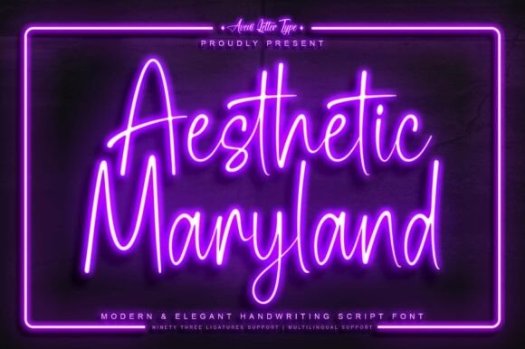 The Aesthetic Maryland Font: A Craft Designer's Secret Tool