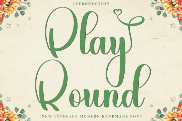 The Play Round Font: Capturing the Holidays for Modern Marketing