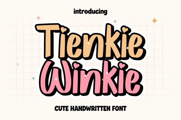 Tienkie Winkie: A Playful Font for Small Business Branding