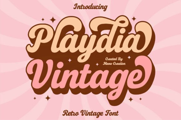 Using Playdia Vintage: A Campaign Font That Speaks Loud and Clear